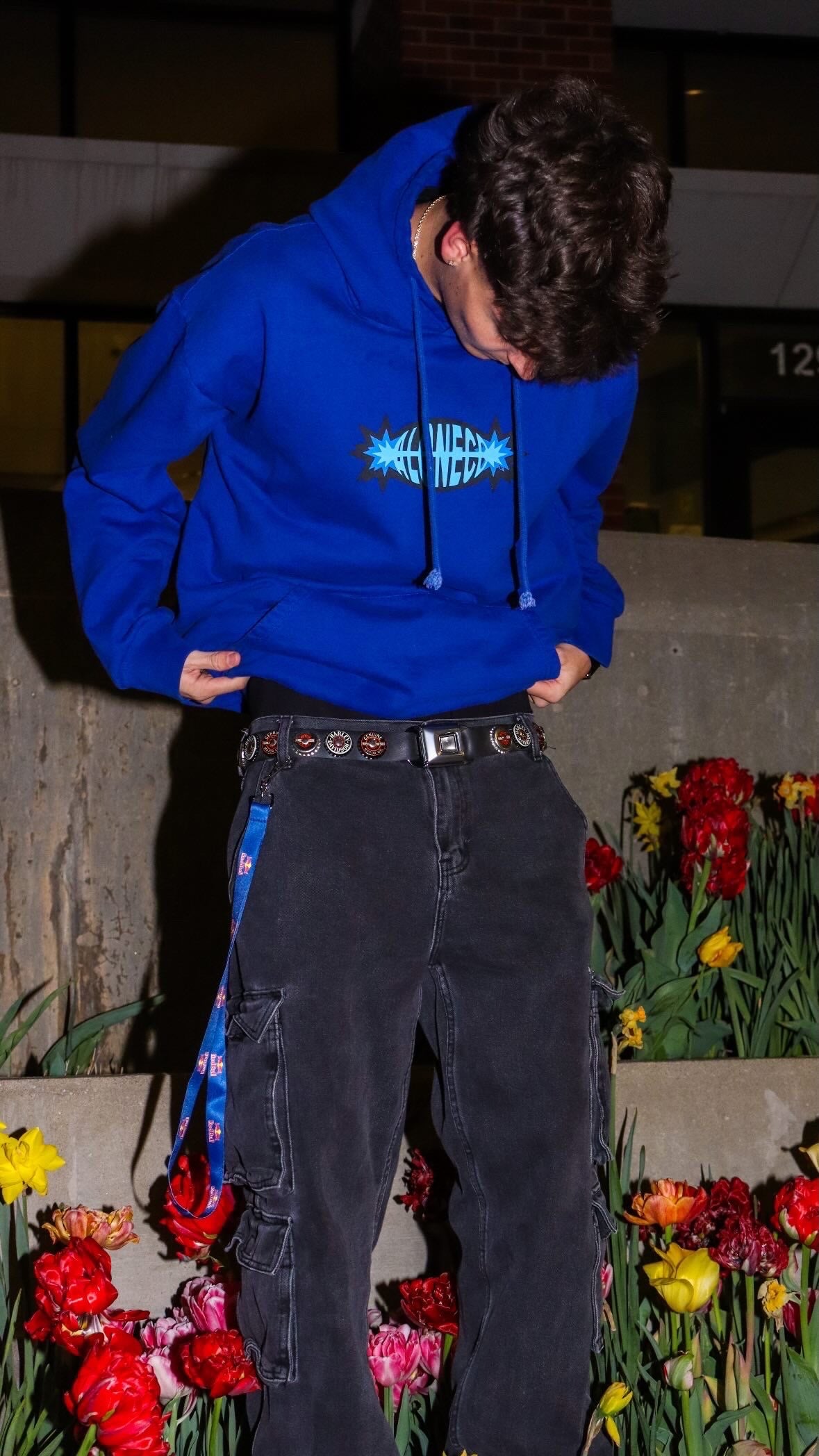 ONE OF ONE  Blue Combustion Hoodie (2023)