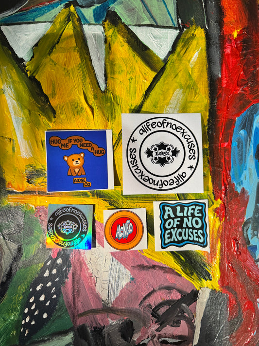 5-Piece Sticker Bundle