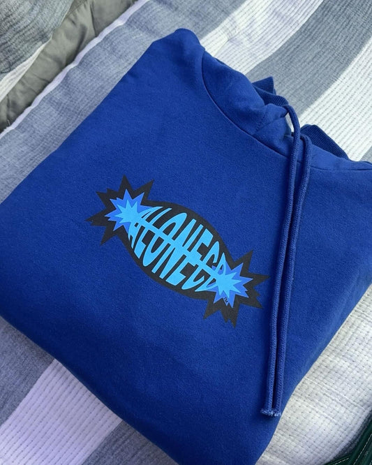 ONE OF ONE  Blue Combustion Hoodie (2023)