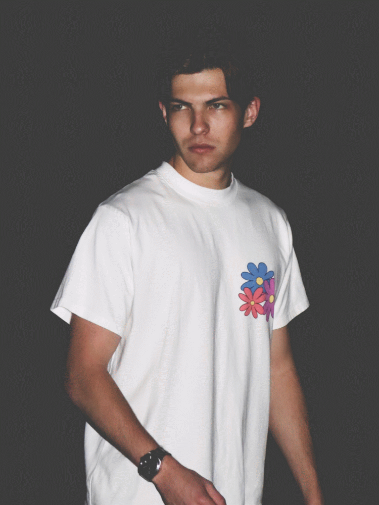ALONECO Flower Tee