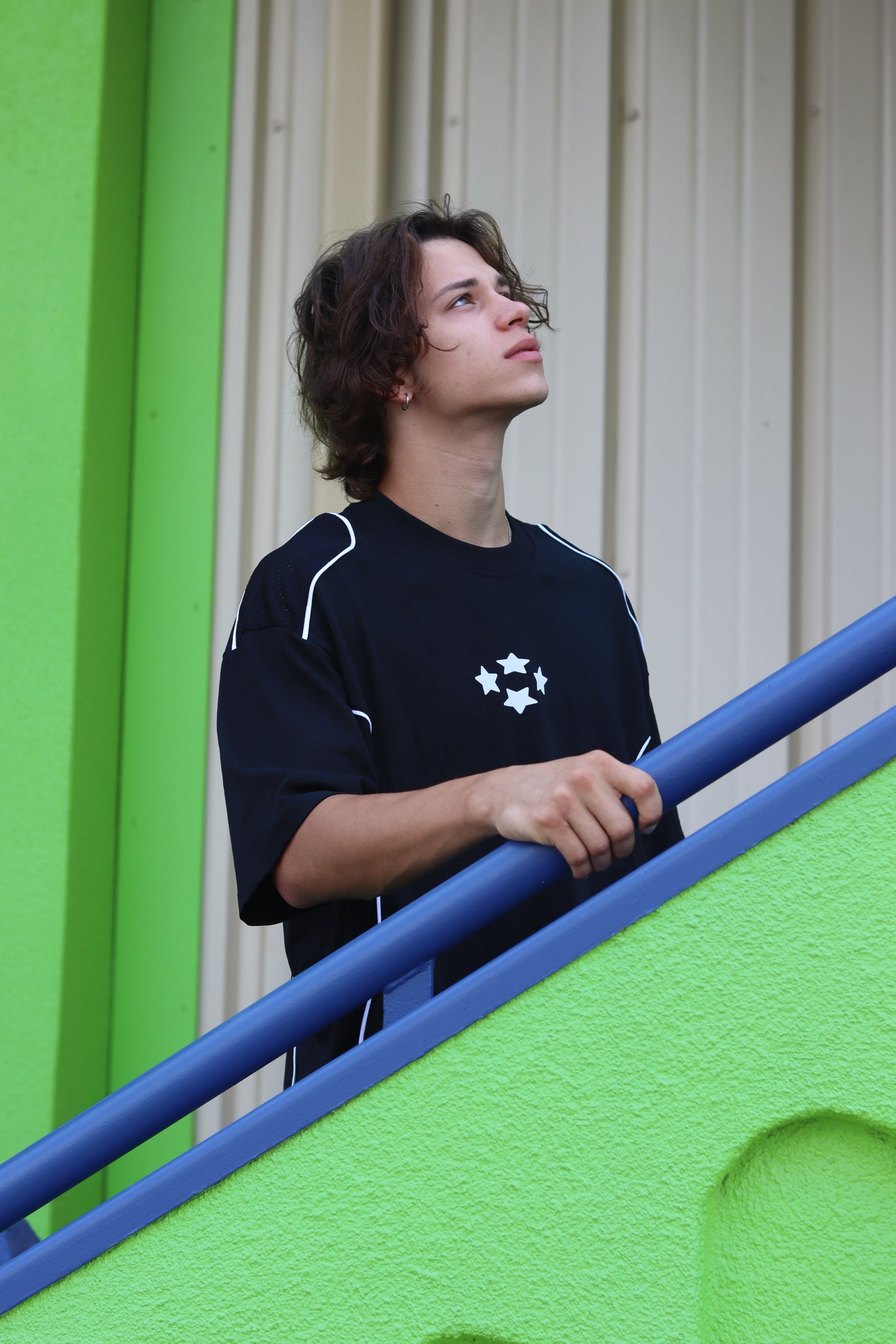 Contrast-Piping Jersey