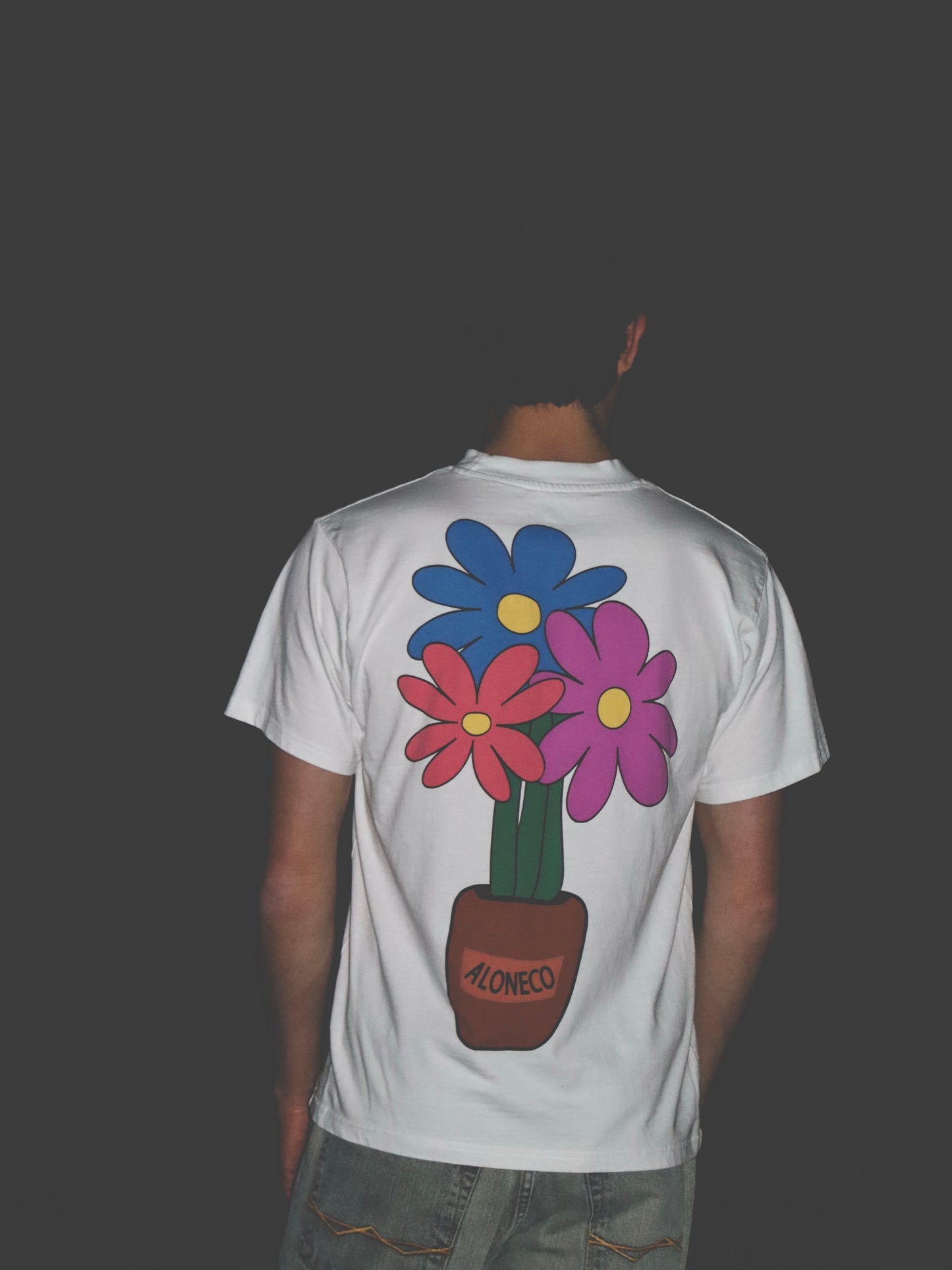 ALONECO Flower Tee