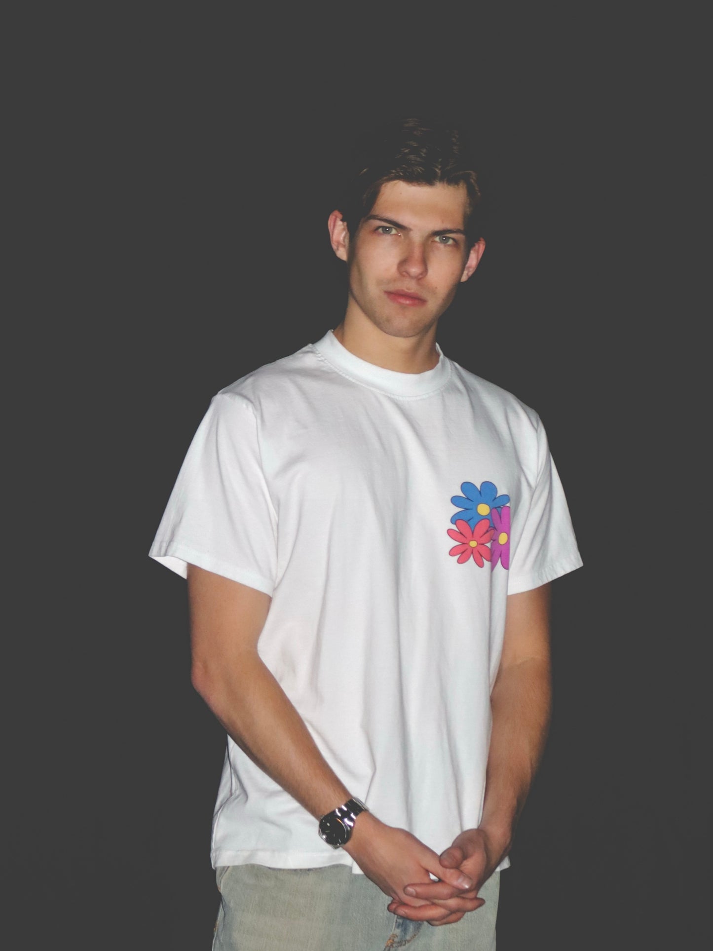 ALONECO Flower Tee