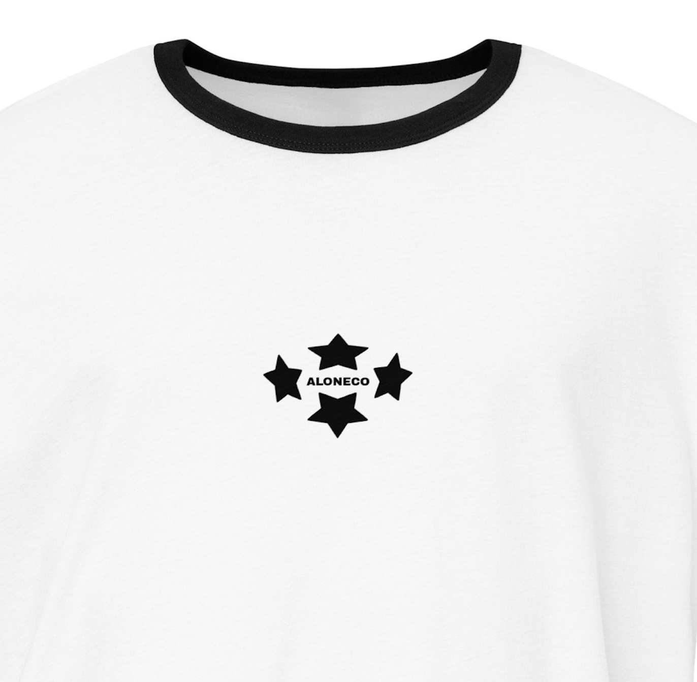 ALONECO Unisex ringer Tee